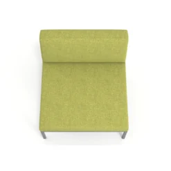 Sofa de Espera Pylos, modulo individual con respaldo