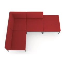 Sofa de Espera Pylos Rincon 2 asientos + Chaiselongue