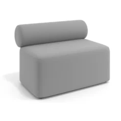 Sofa de oficina Oasis módulo recto 100cm
