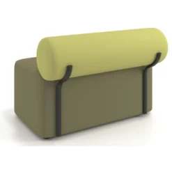 Sofa de oficina Oasis módulo recto 100cm