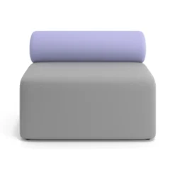 Sofa de oficina Oasis módulo recto 100cm
