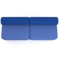 Sofa de oficina Oasis módulo recto doble 200cm