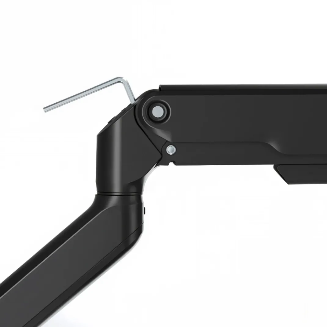 Soporte monitor individual con resorte de gas, 1 pantalla