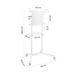 Soporte para televisor premium con mecanismo giratorio