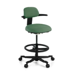 Taburete de Oficina Ergonómico erghos, asiento reclinable, giratorio