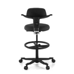 Taburete de Oficina Ergonómico erghos, asiento reclinable, giratorio