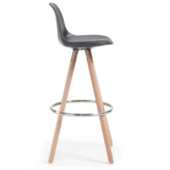 Taburete de oficina Nordic, madera maciza