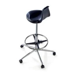 Taburete de Trabajo Polytec, respaldo flexible