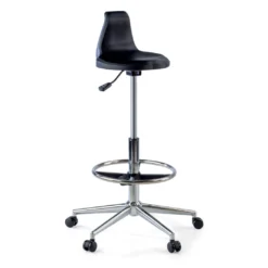 Taburete de Trabajo Polytec, respaldo flexible